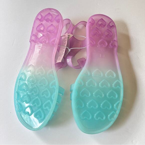 Old Navy Girl's Fisherman Jelly Pink Secure Ankle Strap Sandals Sz 5 NWT - Picture 6 of 8